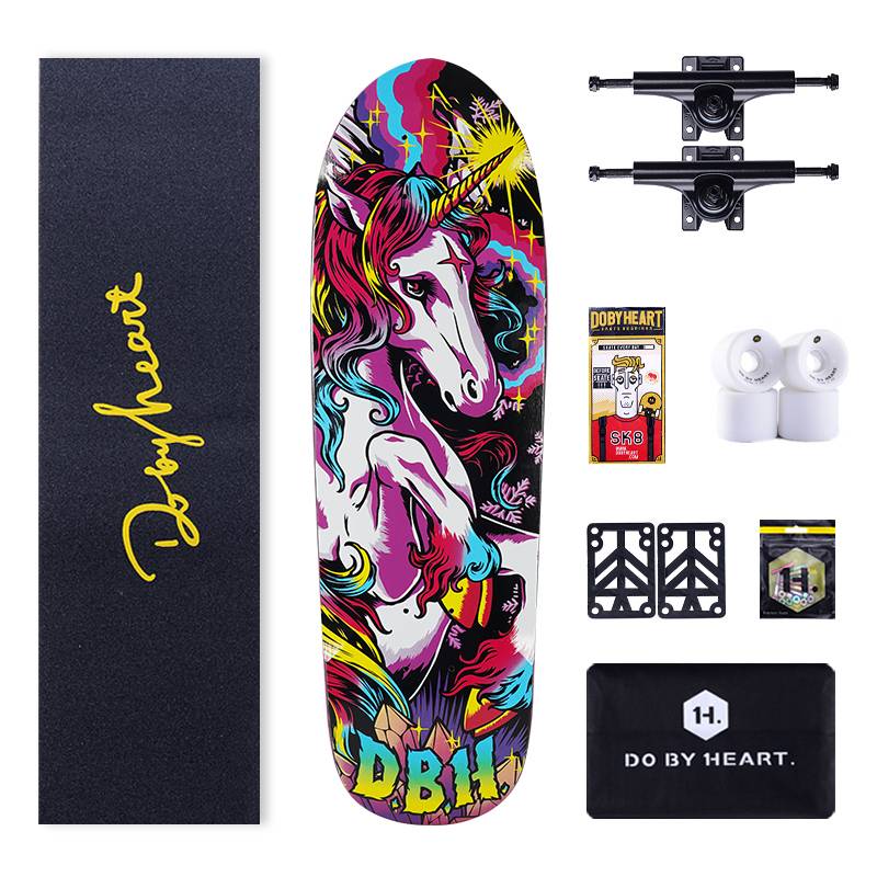 F1 FISHBOARD - UNICORN COLOR (WHITE WHEEL)